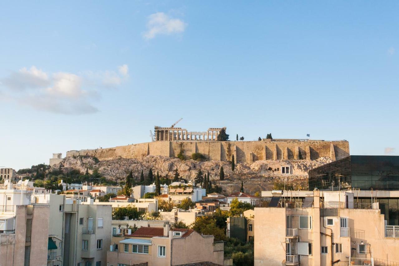 Classy And Stylish Private Apartment At Acropolis Museum Metro Station Atenas Exterior foto